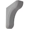 Ekena Millwork 1 3/4"W x 5 1/2"D x 5 1/2"H Eaton Wood Vintage Decor Bracket, Pebble Grey BKTWD02X06X06EAPG - alternate 1